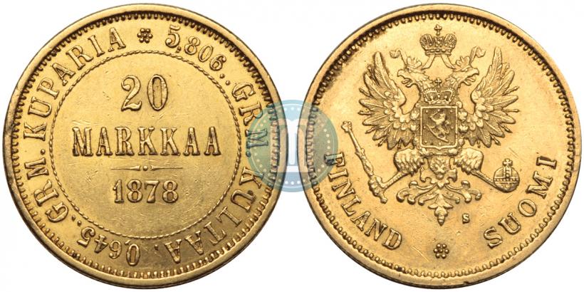 Фото 20 марок 1878 года S 