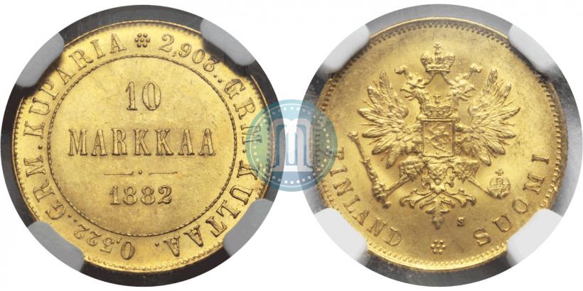 Фото 10 марок 1882 года S 