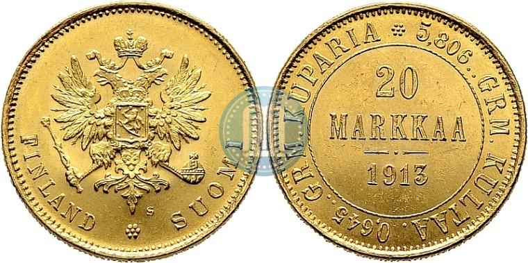 Фото 20 марок 1913 года S 