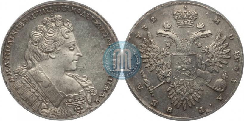 Фото 1 рубль 1732 года  