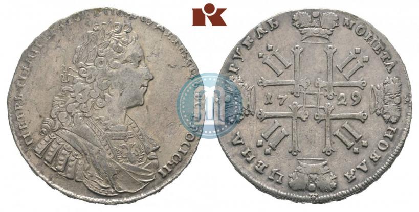 Picture 1 rouble 1729 year  "Type of 1728"