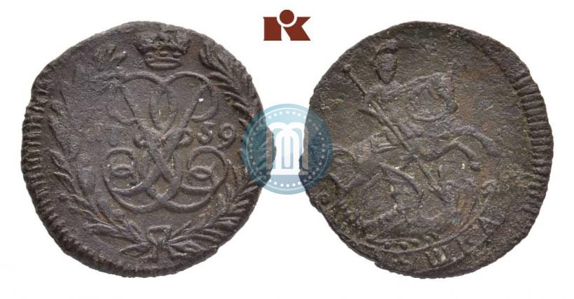 Фото Полушка 1759 года  