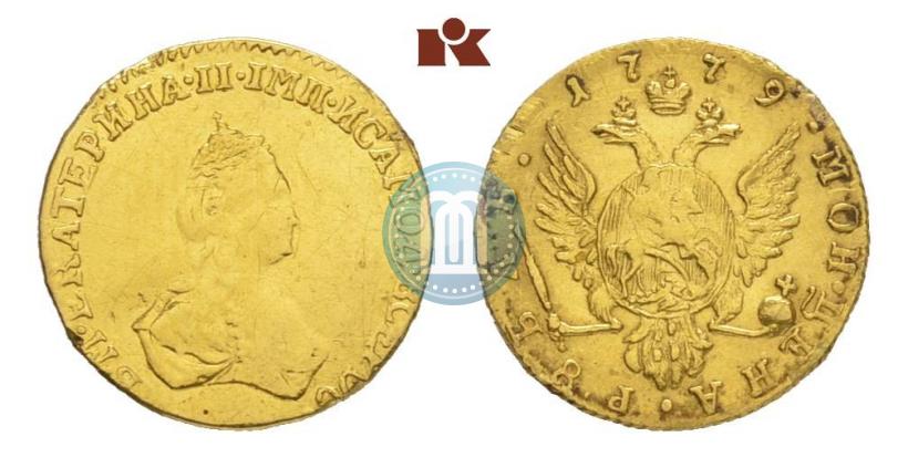 Picture 1 rouble 1779 year  