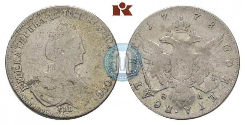 Picture Poltina 1778 year СПБ-ФЛ 