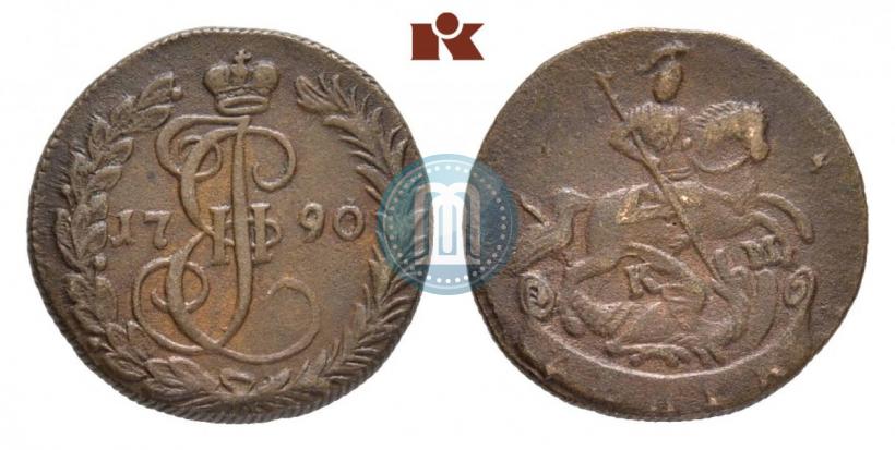 Фото Денга 1790 года КМ 