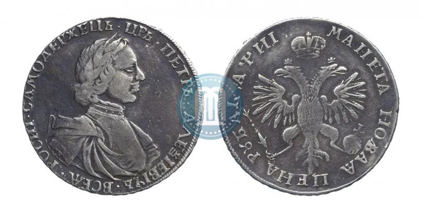 Picture 1 rouble 1718 year OK-L 