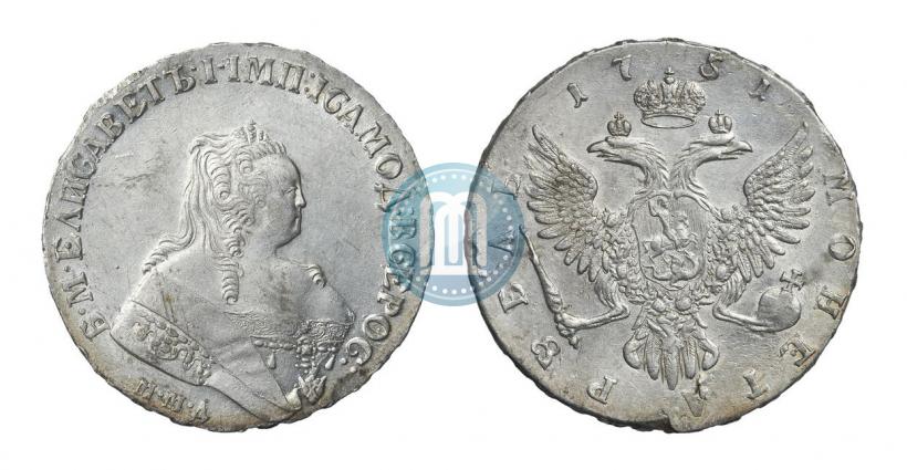 Picture 1 rouble 1751 year ММД 
