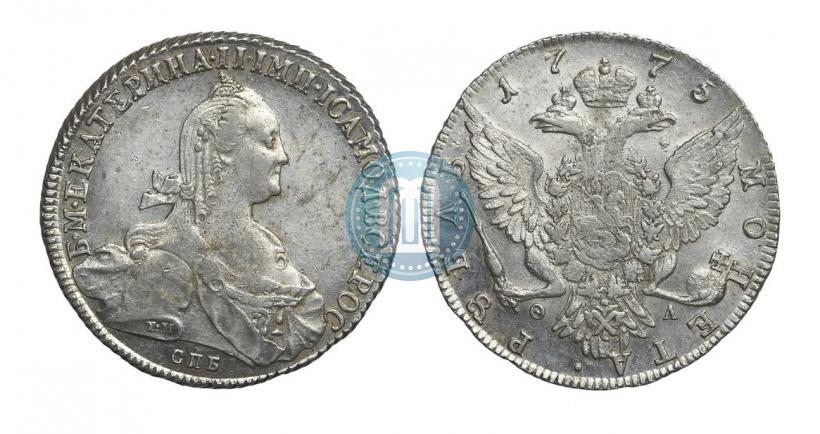Picture 1 rouble 1775 year СПБ-ФЛ 