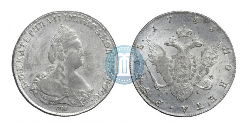 Picture 1 rouble 1785 year СПБ-ЯА 