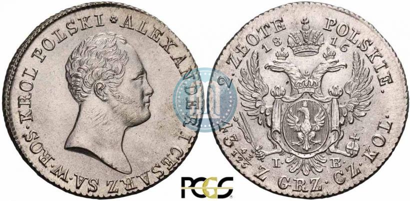 Picture 2 złote 1816 year IB 