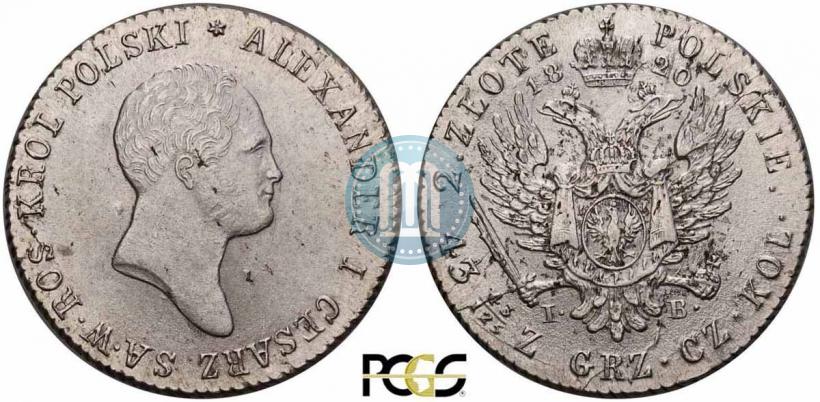 Picture 2 złote 1820 year IB 