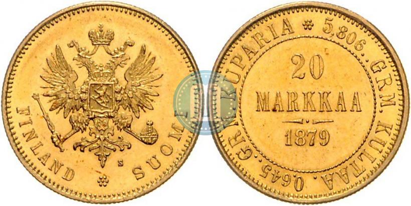 Picture 10 markkaa 1879 year S 