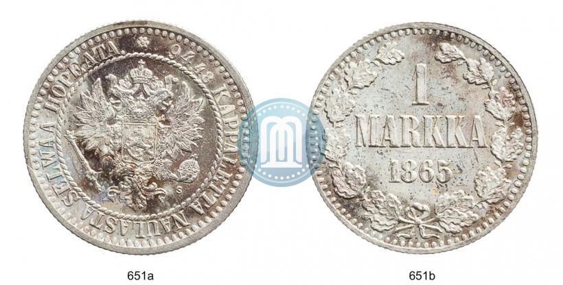 Фото 1 марка 1865 года S 