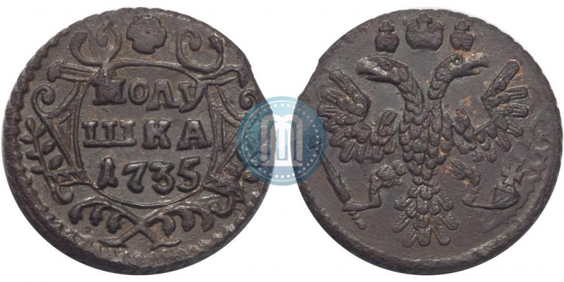 Picture Polushka 1735 year  