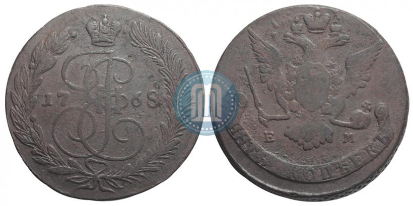 Picture 5 kopecks 1768 year ЕМ 