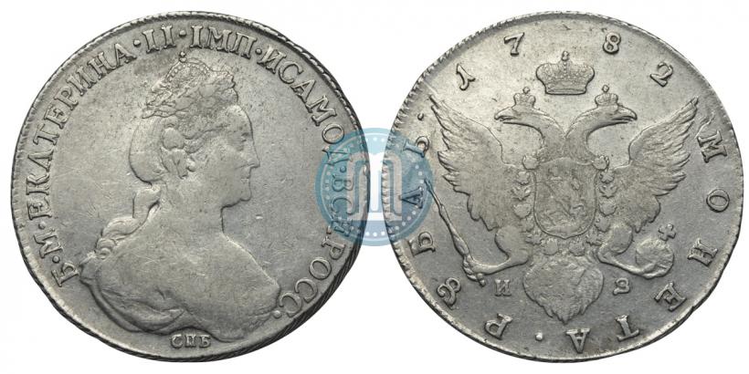 Picture 1 rouble 1780 year СПБ-ИЗ 