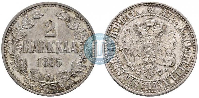 Фото 2 марки 1865 года S 