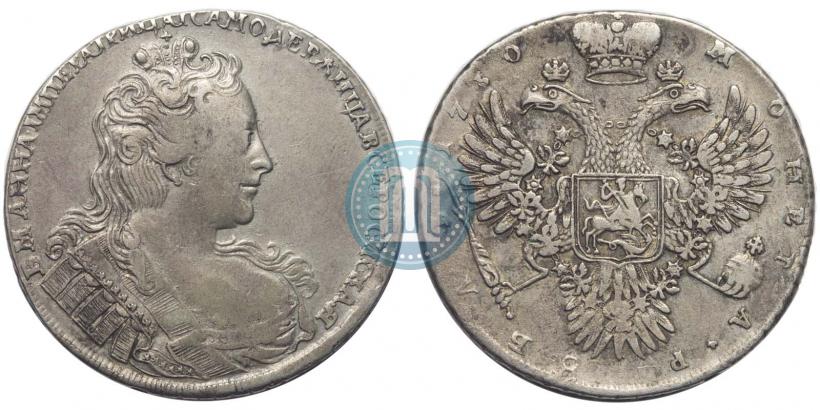 Picture 1 rouble 1730 year  