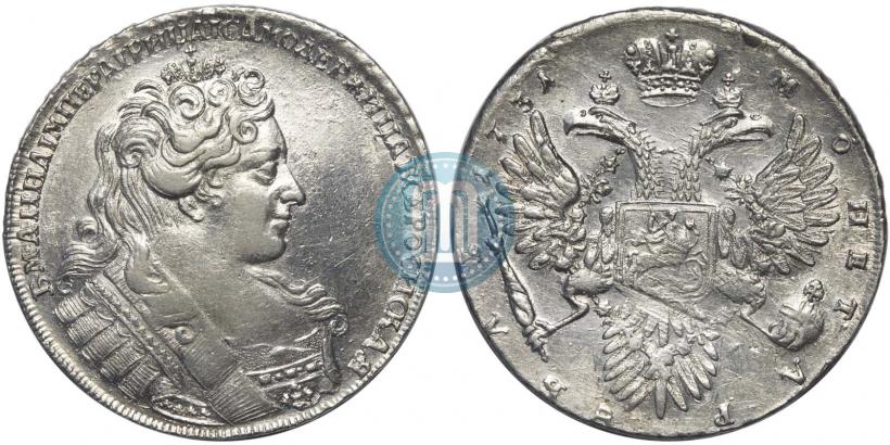 Picture 1 rouble 1731 year  