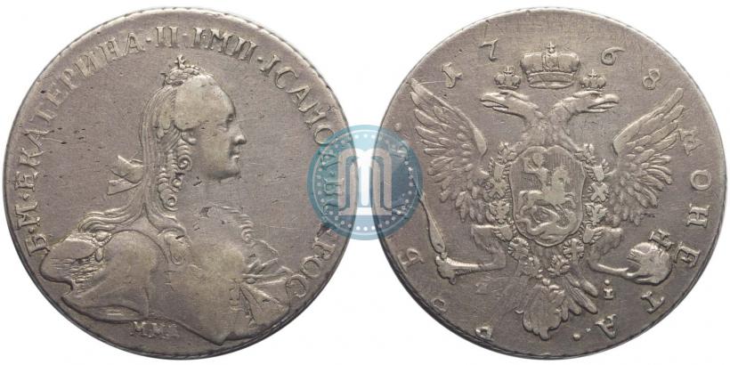 Picture 1 rouble 1768 year ММД-EI 