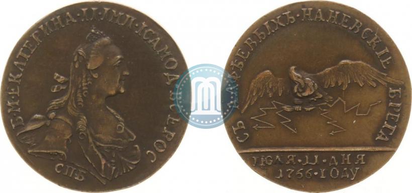 Фото Жетон 1766 года  "В память придворной карусели"