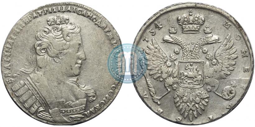 Picture 1 rouble 1734 year  "Type of 1732"