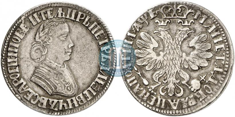 Picture Poltina 1705 year  "Portrait by F. Alekseev"