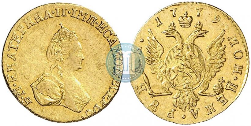Фото 1 рубль 1779 года  