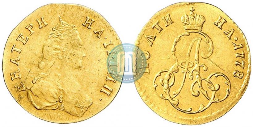 Фото Полтина 1778 года  