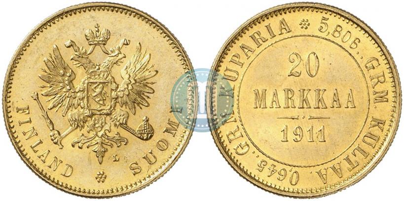 Фото 20 марок 1911 года L 