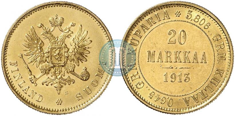 Фото 20 марок 1913 года S 