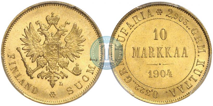 Фото 10 марок 1904 года L 