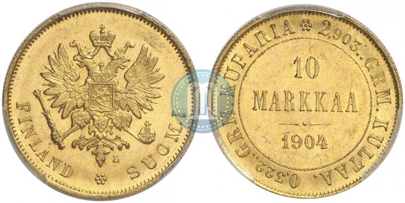 Фото 10 марок 1904 года L 