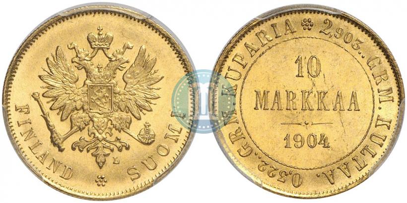 Фото 10 марок 1904 года L 