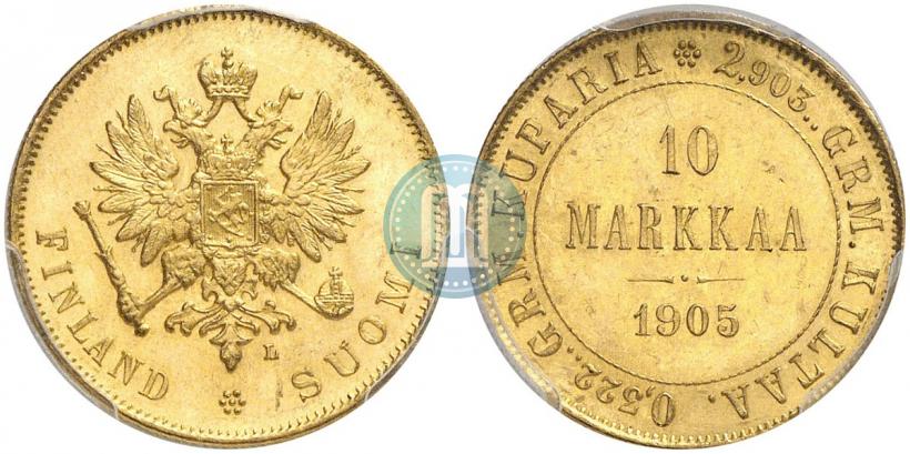 Picture 10 markkaa 1905 year L 