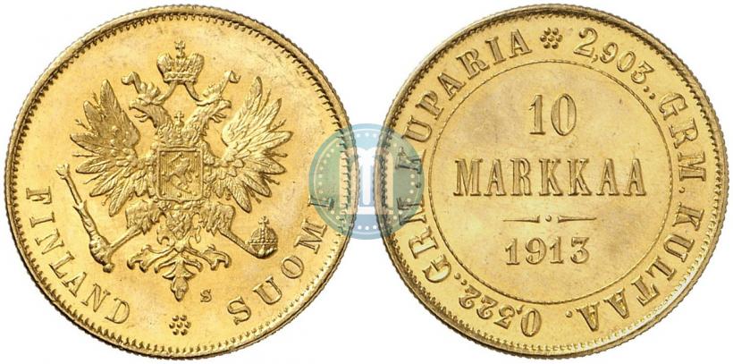 Picture 10 markkaa 1913 year S 