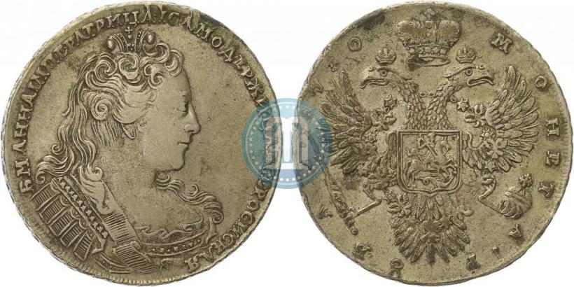 Picture 1 rouble 1730 year  