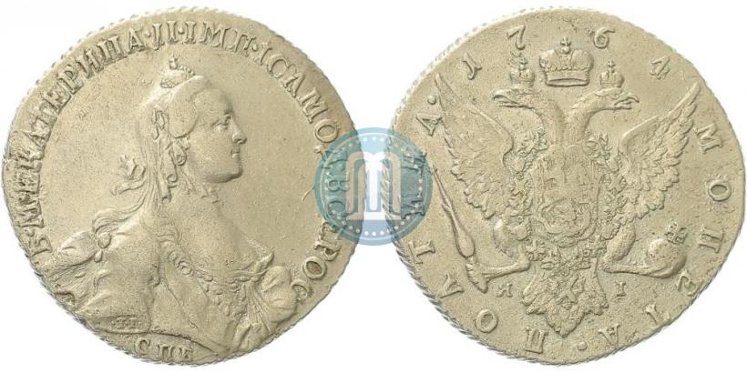 Фото Полтина 1764 года СПБ-ЯI 