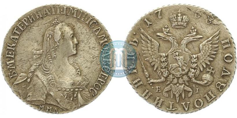 Фото Полуполтинник 1768 года ММД-EI 