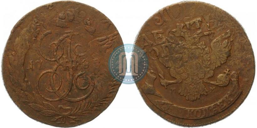 Фото 5 копеек 1788 года ММ 