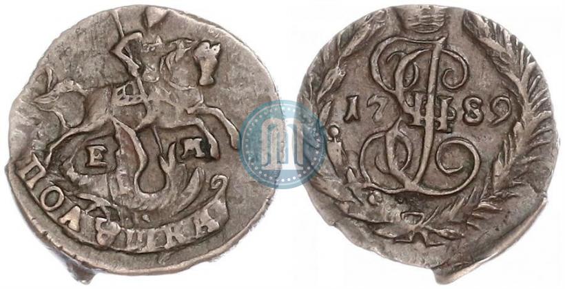 Фото Полушка 1789 года ЕМ 