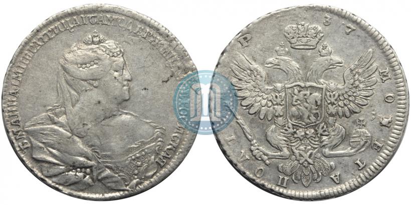 Picture Poltina 1737 year  "Moscow type"