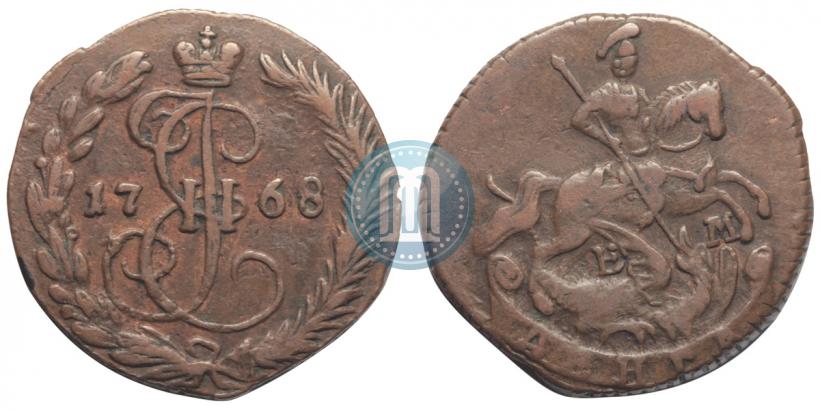 Фото Денга 1768 года ЕМ 