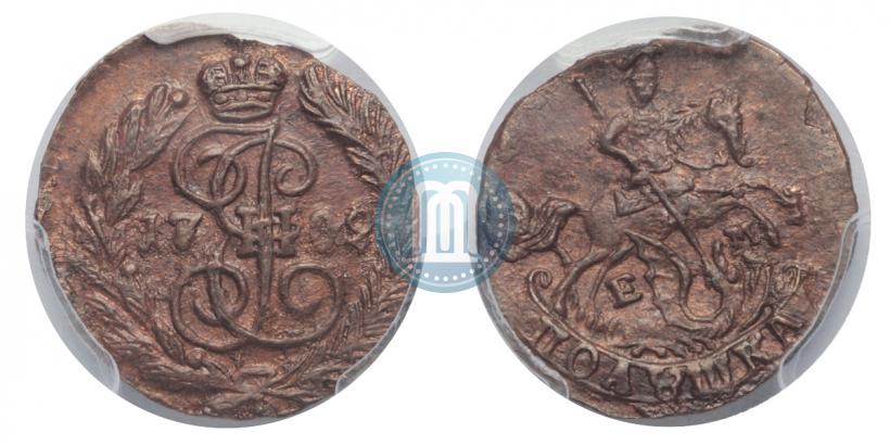 Фото Полушка 1789 года ЕМ 