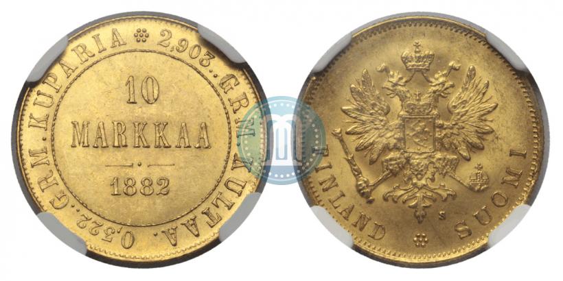 Фото 10 марок 1882 года S 