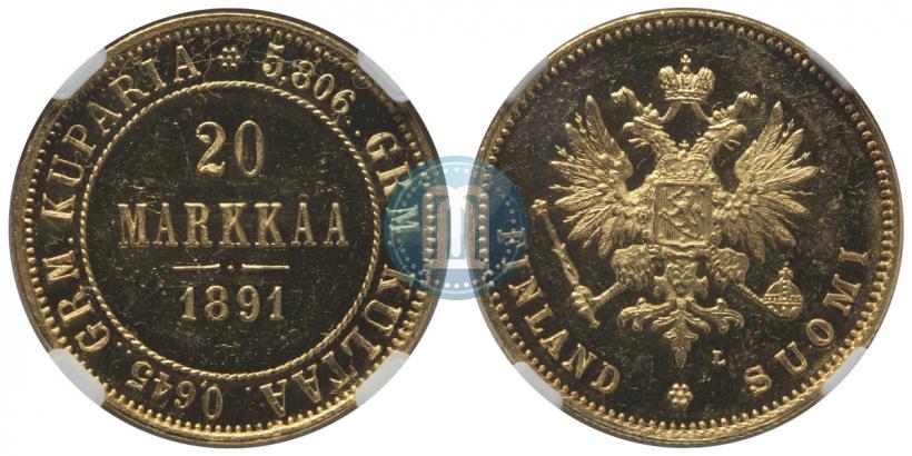 Фото 20 марок 1891 года L 
