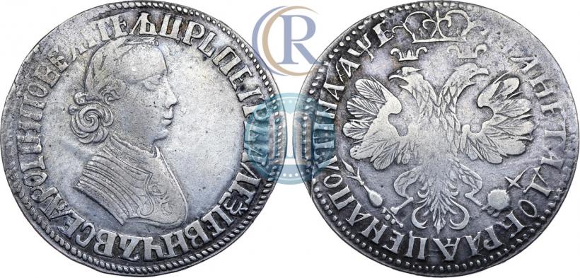 Picture Poltina 1705 year  "Portrait by F. Alekseev"
