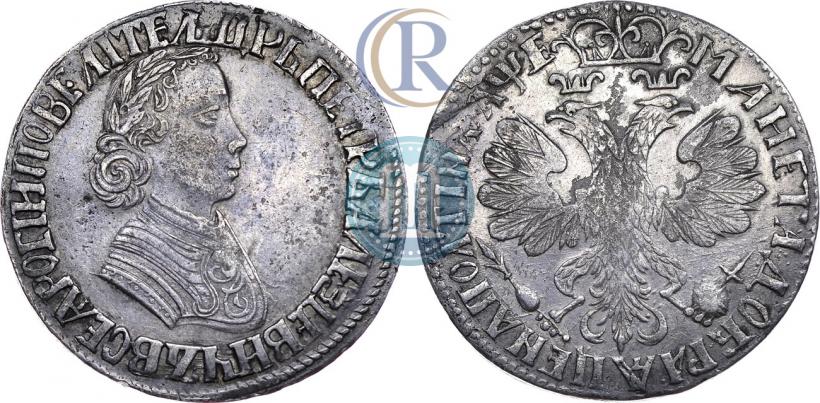 Picture Poltina 1705 year  "Portrait by F. Alekseev"