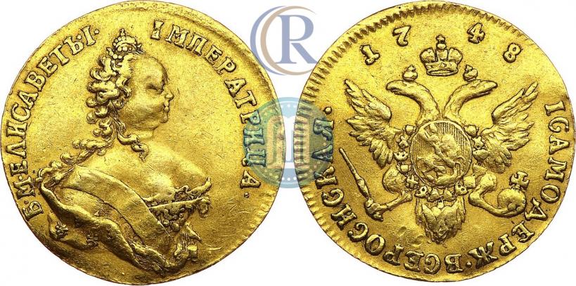 Picture 1 ducat 1748 year  