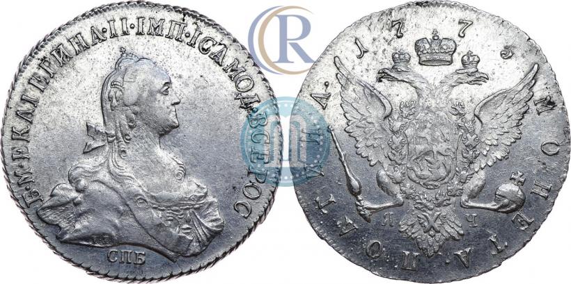 Фото Полтина 1773 года СПБ-ЯЧ 